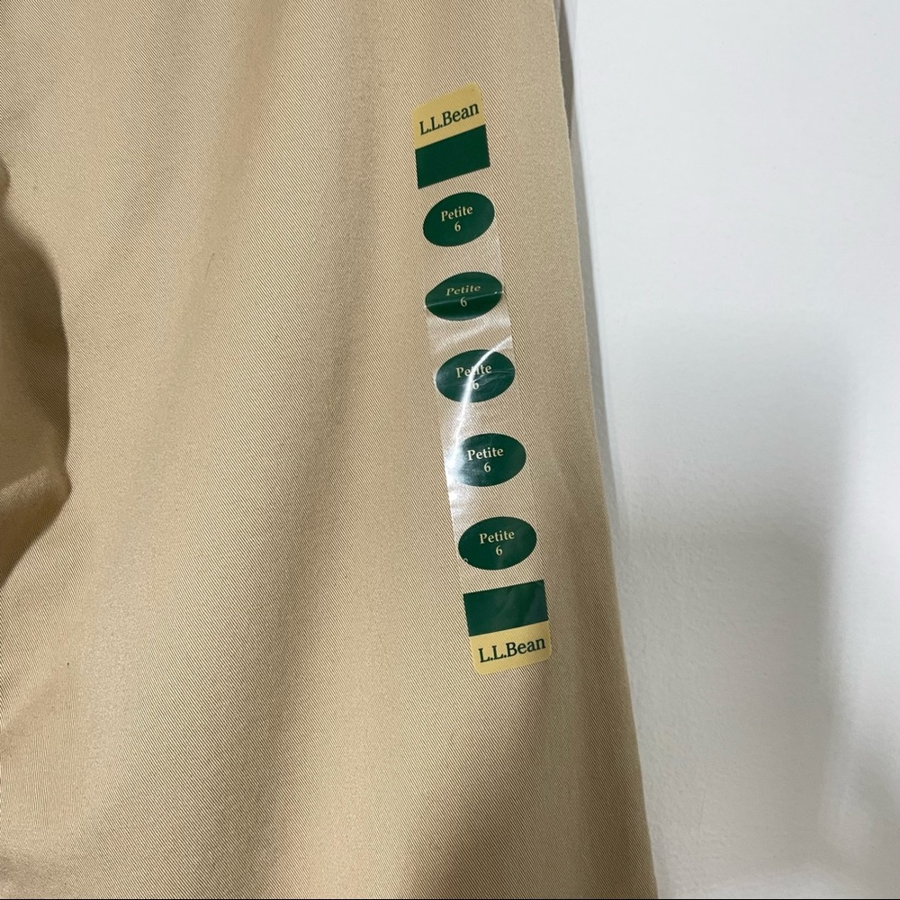 L.L. Bean Classic Fit Chino Pants size 6P NWT - Picture 5 of 6
